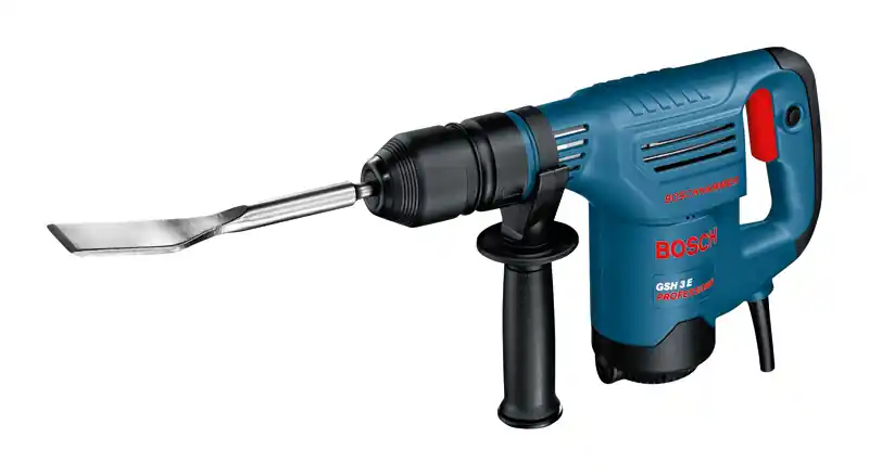 Bosch Schlaghammer GSH 3 E Professional mit SDS-plus im Set im Handwerkerkoffer Kostenloser Versand