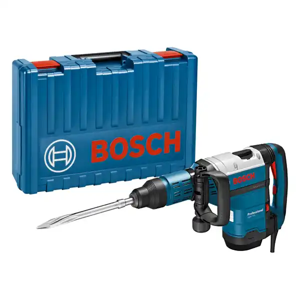 Finale Aktion Bosch Schlaghammer GSH 7 VC Professional mit SDS-max im Set im Handwerkerkoffer