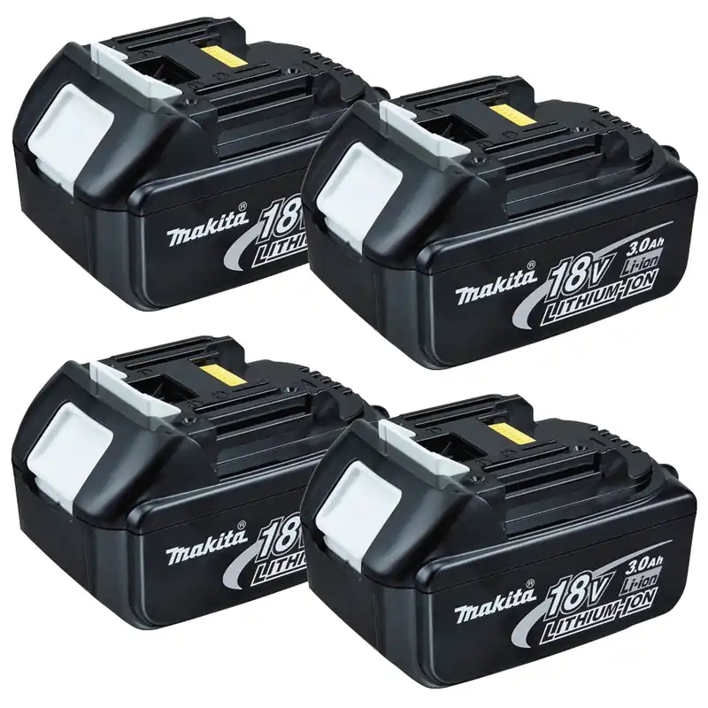 4 Stück Makita Akku BL1830B 197599-5 18.0V 3Ah Li-Ion Super-Preis