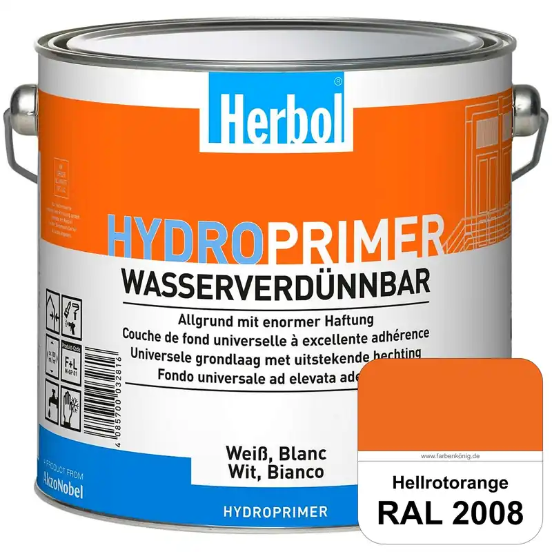 Billig Hydroprimer (RAL 2008 Hellrotorange) wasserverdünnbare Allgrund (Innen&Außen)