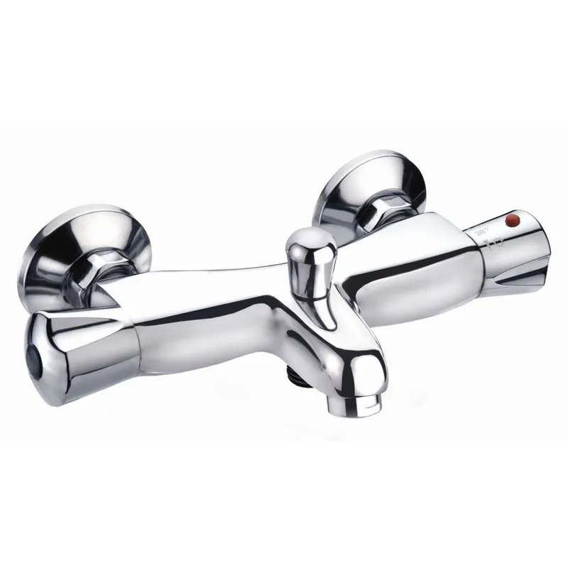 Cornat Badewannenarmatur Lao Thermostat Messing chrom Markenware