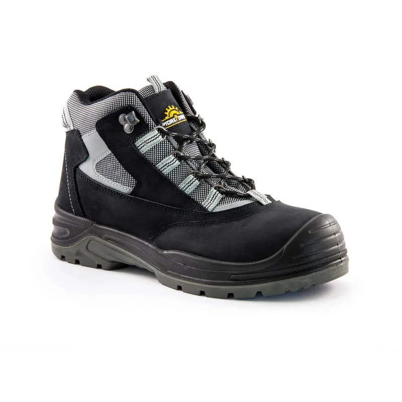 Versand Am Gleichen Tag WorkPower Sicherheitsstiefel Cosmic S3 schwarz Größe 43